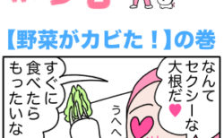 ピンクの忍者ポン吉　第147話【野菜がカビた！】の巻
