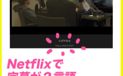 【Language Learning with Netflix】で英語と日本語の字幕を同時に出したり