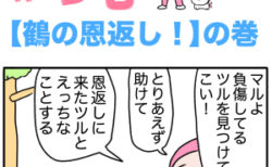 ピンクの忍者ポン吉　第230話【鶴の恩返し！】の巻